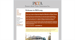 Desktop Screenshot of pkta.org